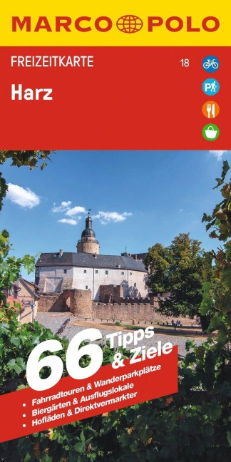 MARCO POLO Freizeitkarte 18 Harz 1:100.000 - 