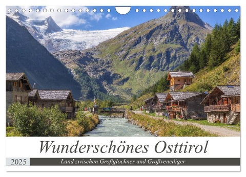 Wunderschönes Osttirol (Wandkalender 2025 DIN A4 quer), CALVENDO Monatskalender - Axel Matthies