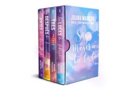 Cover-Bild zum Titel 'Estuche Saga Meses a Tu Lado / Months by Your Side Saga. Boxed Set' von 'Joana Marcús'