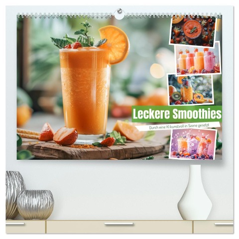 Leckere Smoothies (hochwertiger Premium Wandkalender 2025 DIN A2 quer), Kunstdruck in Hochglanz - Steffen Gierok-Latniak