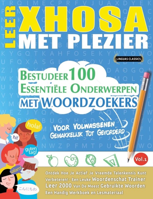 LEER XHOSA MET PLEZIER - VOOR VOLWASSENEN - Linguas Classics