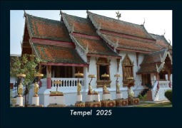 Cover-Bild zum Titel 'Tempel 2025 Fotokalender DIN A5' von 'Tobias Becker'