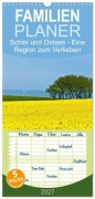 Cover-Bild zum Titel 'Familienplaner 2027 - Schlei und Ostsee - Eine Region zum Verlieben mit 5 Spalten (Wandkalender, 21 x 45 cm) CALVENDO' von 'Frank Hornecker'