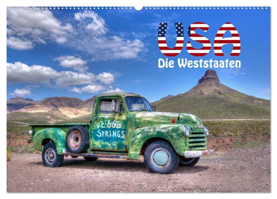 USA - Die Weststaaten (Wandkalender 2025 DIN A2 quer), CALVENDO Monatskalender - Michael Matziol