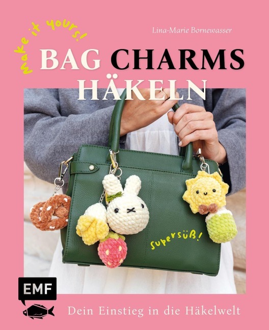 Make it yours! Supersüße Bag Charms häkeln mit @therapyonmyhook - Lina-Marie Bornewasser