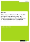 Cover-Bild zum Titel 'Erinnerung und Identität im Roman "La Hija del Caníbal" von Rosa Montero. Die Aufarbeitung des spanischen Bürgerkrieges in der modernen spanischen Literatur' von ''