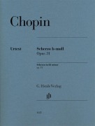 Cover-Bild zum Titel 'Scherzo Nr. 2 b-moll op. 31, Urtext' von 'Frédéric Chopin'
