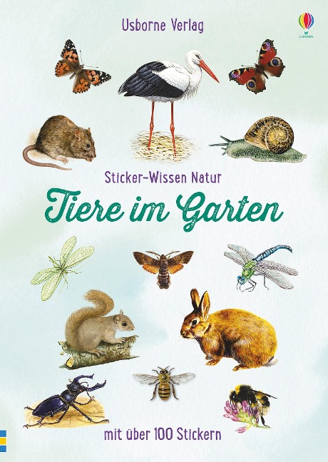 Sticker-Wissen Natur: Tiere im Garten - Phillip Clarke
