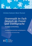 Cover-Bild zum Titel 'Grammatik im Fach Deutsch als Fremd- und Zweitsprache' von 'Christian Fandrych, Maria Thurmair'