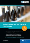 Cover-Bild zum Titel 'Instandhaltung mit SAP S/4HANA - Customizing' von 'Karl Liebstückel'
