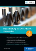 Cover-Bild zum Titel 'Instandhaltung mit SAP S/4HANA - Customizing' von 'Karl Liebstückel'