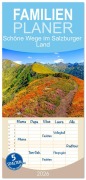 Cover-Bild zum Titel 'Familienplaner 2026 - Schöne Wege im Salzburger Land mit 5 Spalten (Wandkalender, 21 x 45 cm) CALVENDO' von 'Christa Kramer'
