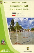 Cover-Bild zum Titel 'Wanderkarte 1:25 000 Freudenstadt' von ''