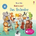Cover-Bild zum Titel 'Hörst du das? Das Orchester' von 'Sam Taplin'