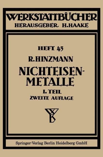 Nichteisenmetalle - Reinhold Hinzmann