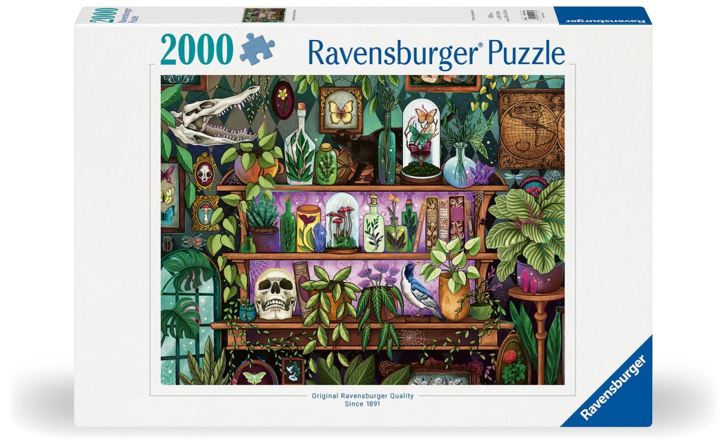 Erwachsenenpuzzle 2000 Teile - Die Lieblingssachen einer Hexe - 