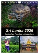 Cover-Bild zum Titel 'Sri Lanka 2026 - Exotisches Paradies - Jahresplaner (Wandkalender 2026 DIN A4 hoch), CALVENDO Monatskalender' von 'Hamburg Mirko Weigt'