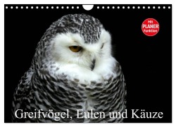 Cover-Bild zum Titel 'Greifvögel, Eulen und Käuze (Wandkalender 2026 DIN A4 quer), CALVENDO Monatskalender' von 'Arno Klatt'