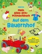 Cover-Bild zum Titel 'Mein Alles-drin-Mitmachbuch: Auf dem Bauernhof' von 'Kirsteen Robson'