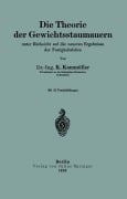 Cover-Bild zum Titel 'Die Theorie der Gewichtsstaumauern unter Rücksicht auf die neueren Ergebnisse der Festigkeitslehre' von 'K. Kammüller'