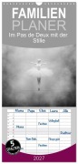 Cover-Bild zum Titel 'Familienplaner 2027 - Im Pas de Deux mit der Stille mit 5 Spalten (Wandkalender, 21 x 45 cm) CALVENDO' von 'Anne Seltmann'