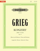 Cover-Bild zum Titel 'Konzert a-Moll op. 16 -für Klavier und Orchester' von 'Edvard Grieg'