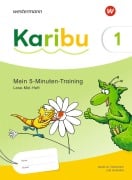 Cover-Bild zum Titel 'Karibu - Mein 5-Minuten-Training: Lese-Mal-Heft Sinnentnehmendes Lesen trainieren' von ''