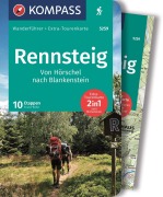 Cover-Bild zum Titel 'KOMPASS Wanderführer Rennsteig, 10 Etappen mit Extra-Tourenkarte' von 'Franz Wille'