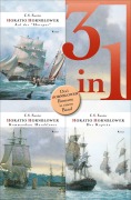 Cover-Bild zum Titel 'Hornblower auf der Hotspur / Kommandant Hornblower / Der Kapitän - Drei Romane in einem Band' von 'C. S. Forester'