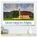 Unterwegs im Allgäu (hochwertiger Premium Wandkalender 2024 DIN A2 quer), Kunstdruck in Hochglanz - Marcel Wenk