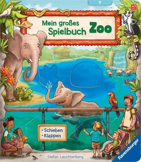 Mein großes Spielbuch - Zoo - Lieselotte Jacob