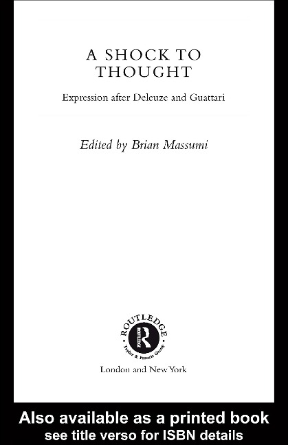A Shock to Thought - Brian Massumi