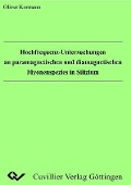 Cover-Bild zum Titel 'Hochfrequenz-Untersuchungen an paramagnetischen und diamagnetischen Myonenspezies in Silizium' von ''