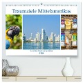 Traumziele Mittelamerikas - Costa Rica, Panama und Kolumbien (hochwertiger Premium Wandkalender 2024 DIN A2 quer), Kunstdruck in Hochglanz - Nina Schwarze
