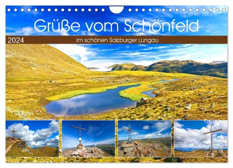 Grüße vom Schönfeld (Wandkalender 2024 DIN A4 quer), CALVENDO Monatskalender - Christa Kramer