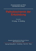 Cover-Bild zum Titel 'Pathobiochemie der Entzündung' von ''