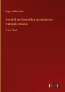 Cover-Bild zum Titel 'Grundriß der Geschichte der deutschen National-Litteratur' von 'August Koberstein'