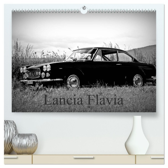 Lancia Flavia (hochwertiger Premium Wandkalender 2027 DIN A2 quer), Kunstdruck in Hochglanz - Michel Villard