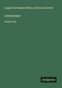 Cover-Bild zum Titel 'Astronomie' von 'August Ferdinand Möbius, Hermann Kobold'