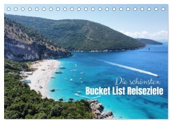 Cover-Bild zum Titel 'Die schönsten Bucket List Reiseziele (Tischkalender 2026 DIN A5 quer), CALVENDO Monatskalender' von 'Izabella Meczykowski'