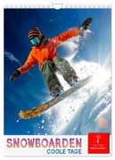 Cover-Bild zum Titel 'Snowboarden - coole Tage (Wandkalender 2026 DIN A4 hoch), CALVENDO Monatskalender' von 'Peter Roder'