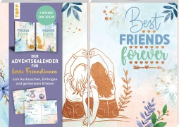Cover-Bild zum Titel 'Adventskalender für Beste Freundinnen' von ''