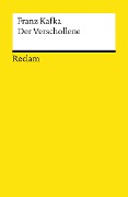 Cover-Bild zum Titel 'Der Verschollene' von 'Franz Kafka'