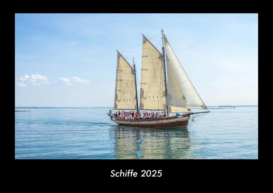 Schiffe 2025 Fotokalender DIN A3 - Tobias Becker