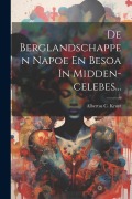 Cover-Bild zum Titel 'De Berglandschappen Napoe En Besoa In Midden-celebes...' von 'Albertus C. Kruyt'