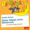 Cover-Bild zum Titel 'Omas fahren nicht Motorrad!' von 'Brigitte Endres'