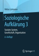 Cover-Bild zum Titel 'Soziologische Aufklärung 3' von 'Niklas Luhmann'