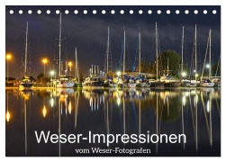 Cover-Bild zum Titel 'Weser-Impressionen (Tischkalender 2026 DIN A5 quer), CALVENDO Monatskalender' von ''