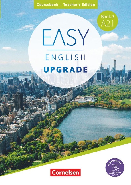 Easy English Upgrade - Englisch für Erwachsene - Book 3: A2.1. Coursebook - Teacher's Edition - Inkl. PagePlayer-App - Annie Cornford