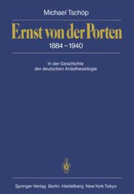 Ernst von der Porten 1884-1940 - Michael Tschöp
